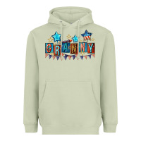 Matcha American Granny 4th of july Heavyweight Hoodie - CowGirlArtShop