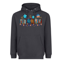 Smoke American Granny 4th of july Heavyweight Hoodie - CowGirlArtShop