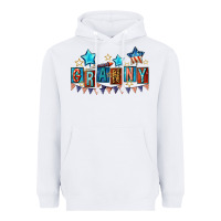 White American Granny 4th of july Heavyweight Hoodie - CowGirlArtShop
