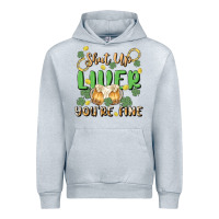 Heather Grey shut up liver you're fine Urban Hoodie - MaliasSmallBusiness