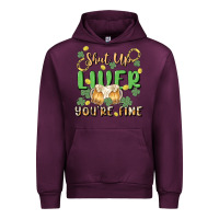 Mauve Wine shut up liver you're fine Urban Hoodie - MaliasSmallBusiness