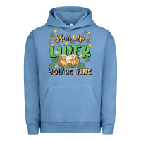 Pigment Pebble Blue shut up liver you're fine Urban Hoodie - MaliasSmallBusiness