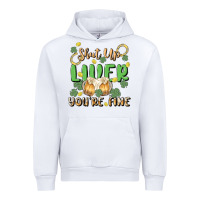 White shut up liver you're fine Urban Hoodie - MaliasSmallBusiness
