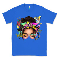 True Royal 90s messy bun Classic Tee - texasbilliewilder