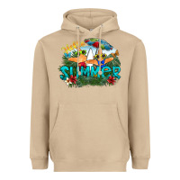 Mushroom hello summer Heavyweight Hoodie - SublimationCraftShop
