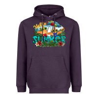 Plum hello summer Heavyweight Hoodie - SublimationCraftShop
