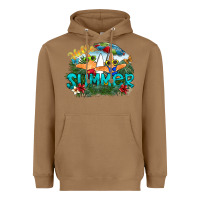 Toasted Coconut hello summer Heavyweight Hoodie - SublimationCraftShop