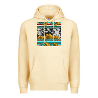 Pina Colada sunflower cowhide serape coaster Premium Hoodie - BarkalooDesign