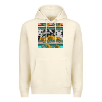 Sandshell sunflower cowhide serape coaster Premium Hoodie - BarkalooDesign
