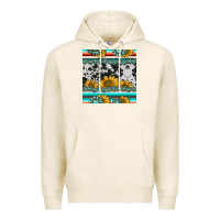 Tofu sunflower cowhide serape coaster Premium Hoodie - BarkalooDesign
