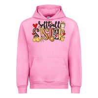 Fuchsia Pink softball sister Urban Hoodie - MaliasSmallBusiness