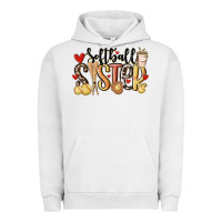 Pigment Lunar Rock softball sister Urban Hoodie - MaliasSmallBusiness