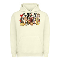 Pigment Pistachio softball sister Urban Hoodie - MaliasSmallBusiness