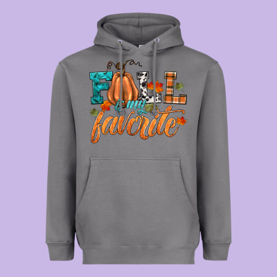 Fall Is My Favorite Heavyweight Hoodie Designed By Hra Design Shop