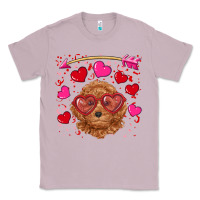 Lilac valentine's day toy poodle Classic Tee - RanaPortraitStore