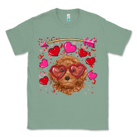 Sage valentine's day toy poodle Classic Tee - RanaPortraitStore