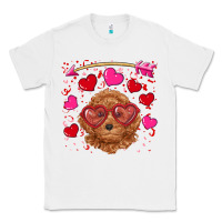 White valentine's day toy poodle Classic Tee - RanaPortraitStore