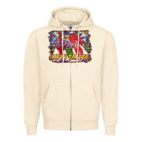 Sandshell Happy Easter Roosters Zipper Hoodie - RanaPortraitStore