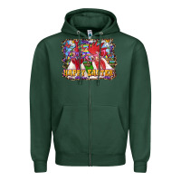 Sports Green Happy Easter Roosters Zipper Hoodie - RanaPortraitStore