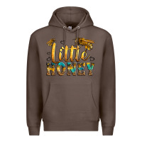 Coffee Western Little Honey Bee Premium Hoodie - LillyAllenDesigns