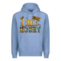 Colony Blue Western Little Honey Bee Premium Hoodie - LillyAllenDesigns