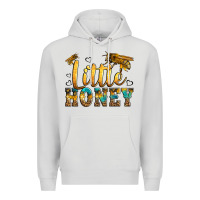 Dove Grey Western Little Honey Bee Premium Hoodie - LillyAllenDesigns