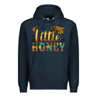 Navy Western Little Honey Bee Premium Hoodie - LillyAllenDesigns