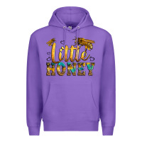 Purple Western Little Honey Bee Premium Hoodie - LillyAllenDesigns