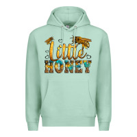 Seafoam Western Little Honey Bee Premium Hoodie - LillyAllenDesigns