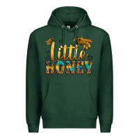 Sports Green Western Little Honey Bee Premium Hoodie - LillyAllenDesigns