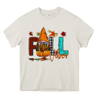 Cream Fall Vibes Heavy Core Tee - CowhideDigitalArt