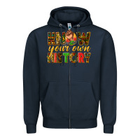 Navy know your own history Zipper Hoodie - texasbilliewilder