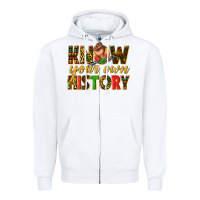 White know your own history Zipper Hoodie - texasbilliewilder