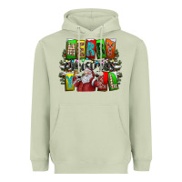 Matcha merry christmas yall Heavyweight Hoodie - CowhideDigitalArt
