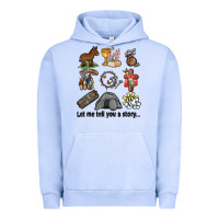 Pigment Grape Ice let me tell you a story Urban Hoodie - MaliasSmallBusiness