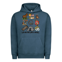 Pigment Midnight Navy let me tell you a story Urban Hoodie - MaliasSmallBusiness