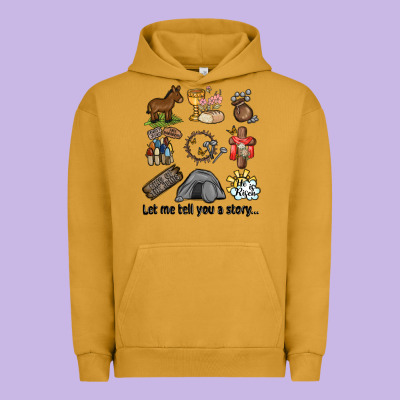 Let Me Tell You A Story Urban Hoodie Designed By Maliassmallbusiness
