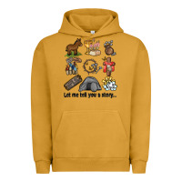 Pigment Peanut Butter let me tell you a story Urban Hoodie - MaliasSmallBusiness