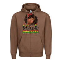 Chestnut little black princess Zipper Hoodie - texasbilliewilder
