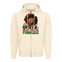 Sandshell little black princess Zipper Hoodie - texasbilliewilder