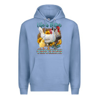 Colony Blue Western Life Is Better With Chickens Premium Hoodie - LillyAllenDesigns