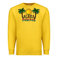 Lemon aloha beaches Premium Sweatshirt - CowhideDigitalArt