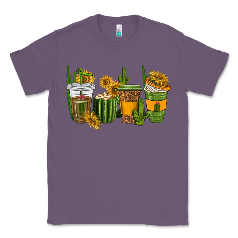 Cactus Coffee Cups Classic Tee by texasbilliewilder | Teevron