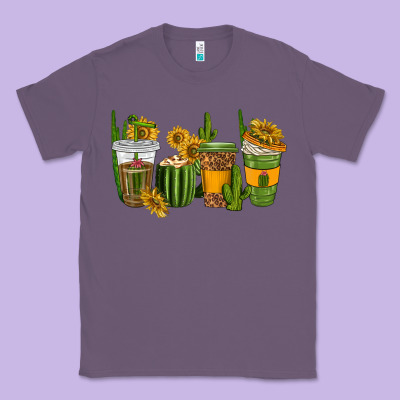 Classic Tee cactus coffee cups