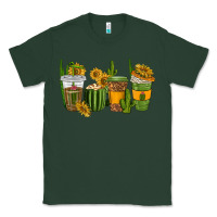 Sports Green cactus coffee cups Classic Tee - texasbilliewilder