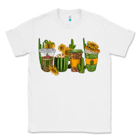 White cactus coffee cups Classic Tee - texasbilliewilder