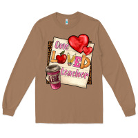 Toasted Coconut one loved teacher Long Sleeve Tee - BarkalooDesign