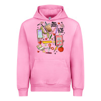 Fuchsia Pink can't talk right now doing teacher stuff Urban Hoodie - MaliasSmallBusiness
