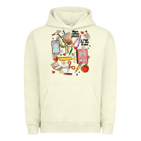 Pigment Pistachio can't talk right now doing teacher stuff Urban Hoodie - MaliasSmallBusiness
