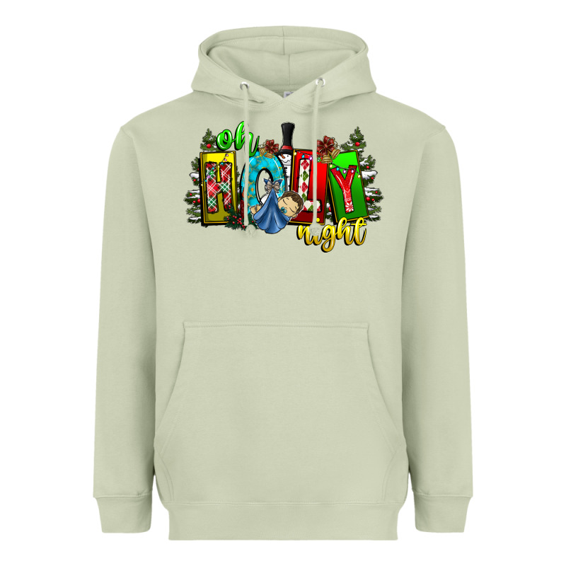Oh Holy Night Heavyweight Hoodie by CowhideDigitalArt | Teevron